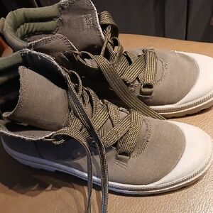 Rocket Dog Khaki High-Top Sneakers